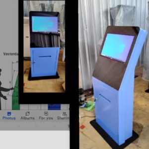 Mesin Kiosk Anjungan Antrian Mukti Jaya Utama