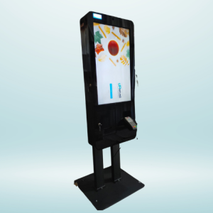 Self Service payment dengan layar portrait 27 inchi